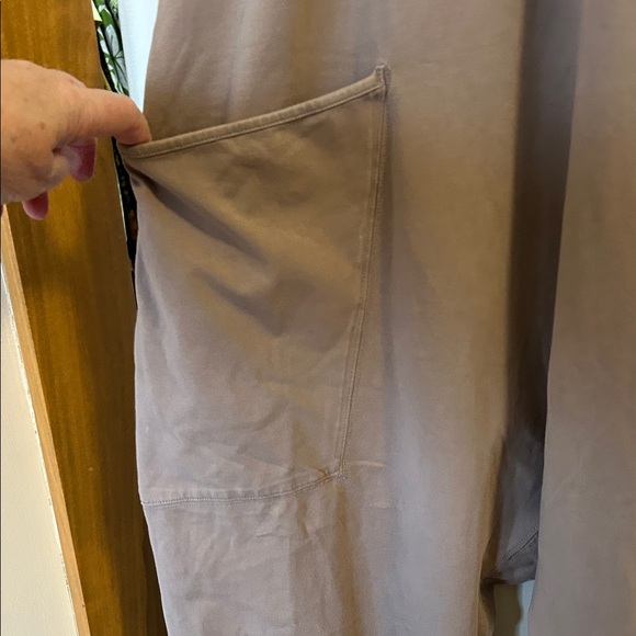 Free People Movement Hotshot Romper in Sand. - Picture 4 of 8